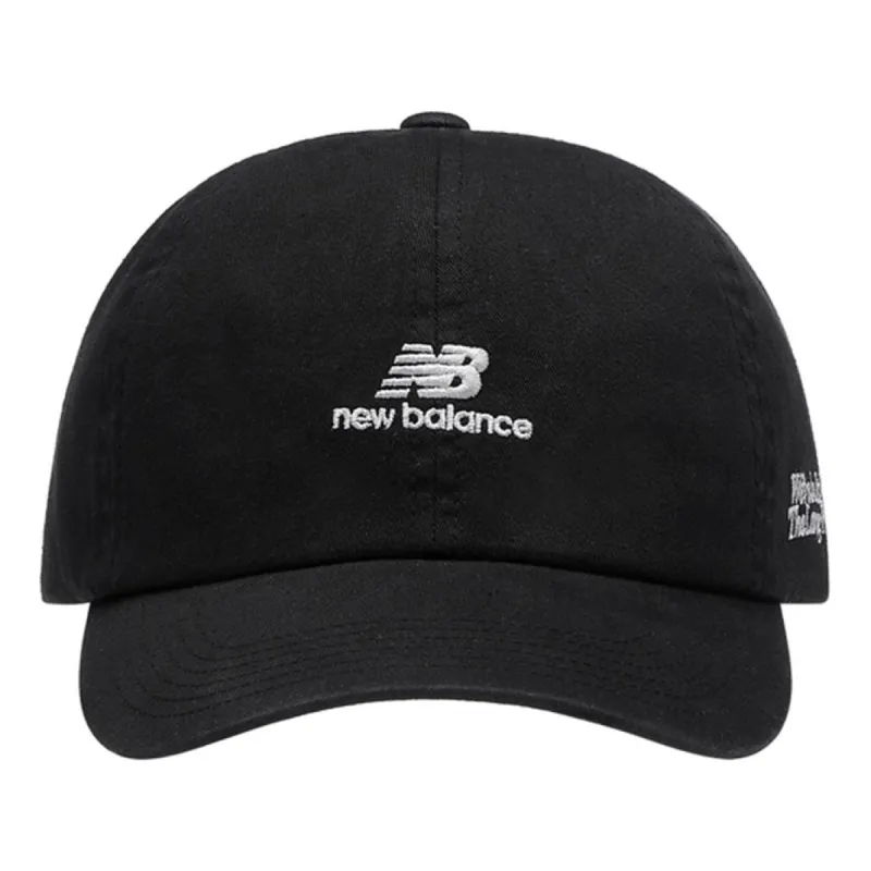 New Balance 6 Panel Seasonal Hat 'Black' LAH22003BK sold by KicksCrew