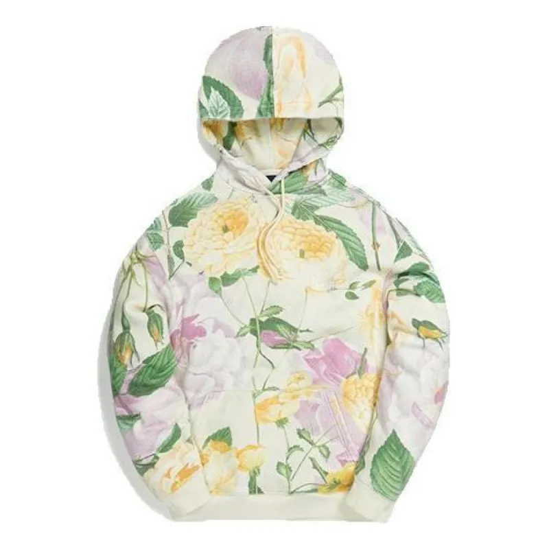 KITH Peony Print Hoodie 'Yellow' KH2569-112 sold by KicksCrew