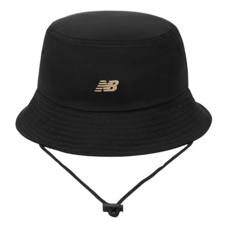 New Balance NB Logo Bucket Hat 'Black' LAH21004-BK sold by KicksCrew