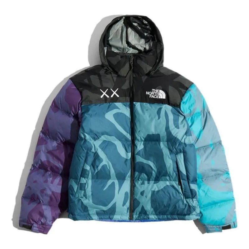 THE NORTH FACE x KAWS Retro 1996 Nuptse Jacket 'Monterey Blue