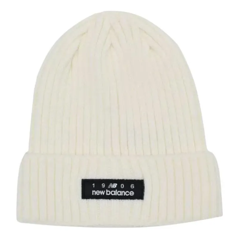 New Balance 1906 Knit Beanie 'White' LAH14006CRM sold by KicksCrew