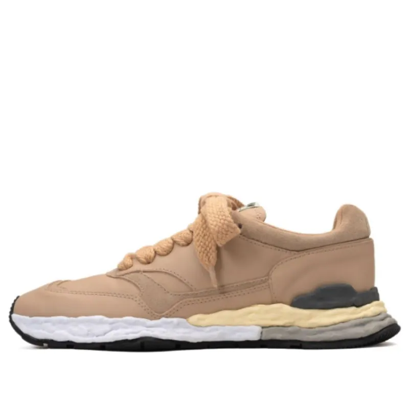Maison MIHARA YASUHIRO GEORGE OG Sole Leather Low-top Sneaker 'Beige' A10FW702-GEI sold by KicksCrew