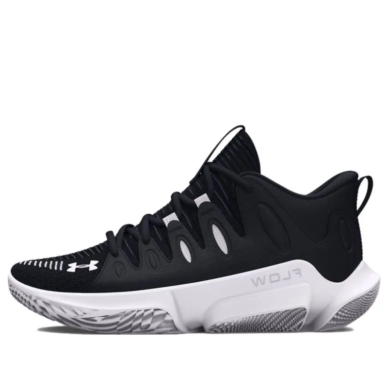 (WMNS) Under Armour Flow Breakthru 4 Basketball Shoes 'Black White' 3026641-002 sold by KicksCrew