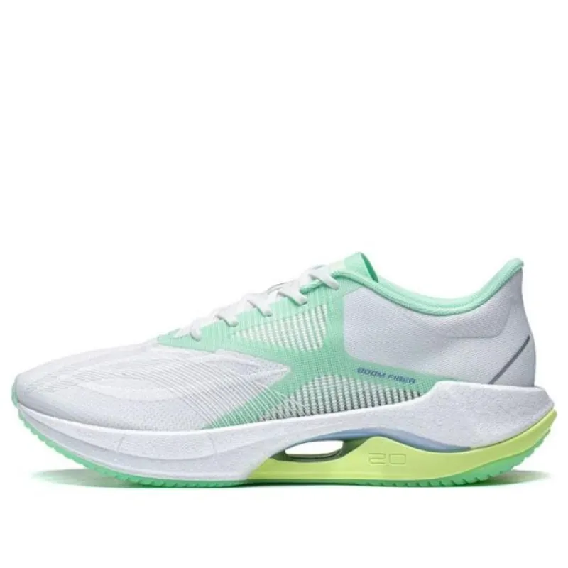 (WMNS) Li-Ning Super Light XX 'White Neon Green' ARBT002-9 sold by KicksCrew