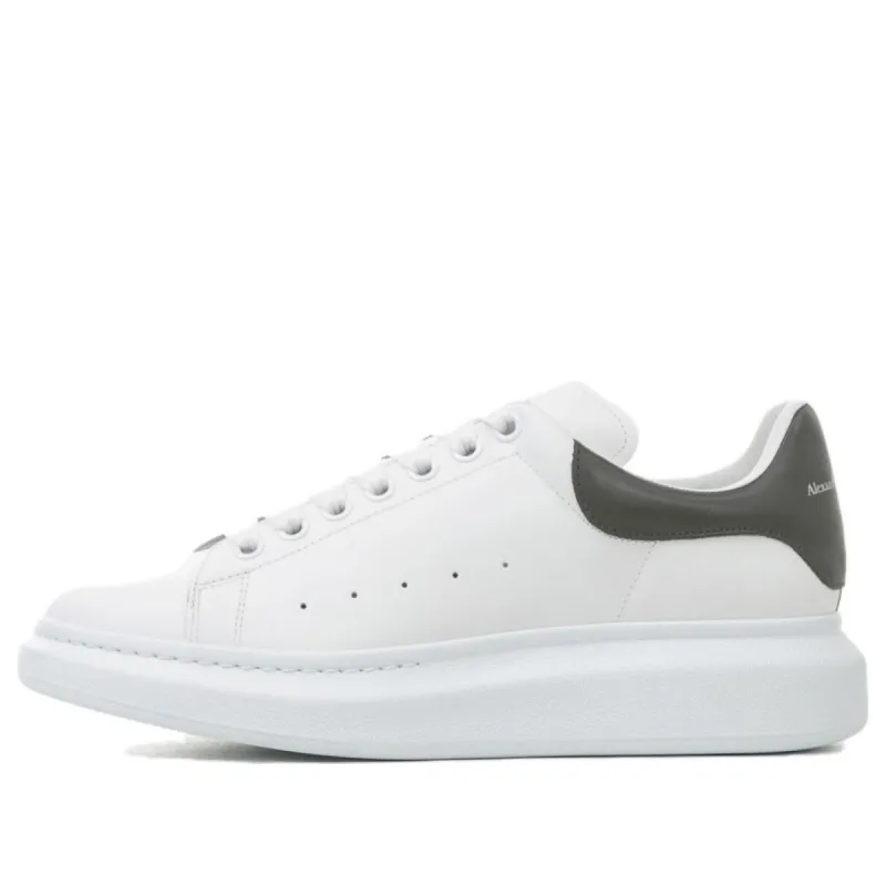 Alexander McQueen Oversized Sneaker 'White Grey' 553680WIB9Z9055 sold by KicksCrew
