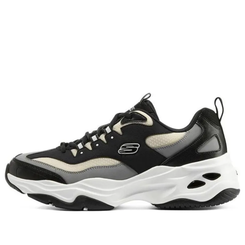 Skechers D'Lites 4.0 'Black White' 237409-BKW sold by KicksCrew