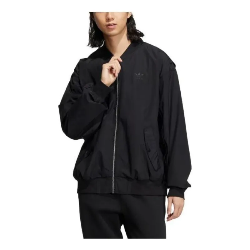 Adidas Men Essentials Athletic Jackets 'Black' IC8155 sold by KicksCrew