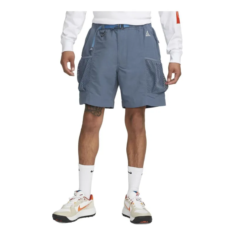 Nike ACG Snowgrass Cargo Shorts 'Blue' DV9406-491 sold by KicksCrew