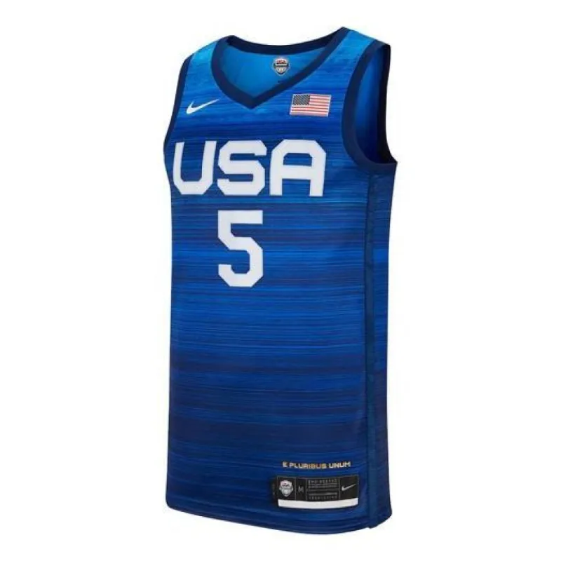 Nike Team Usa Tokyo Olympics Jerseys 'Zach LaVine 5' CQ0145-451 sold by KicksCrew