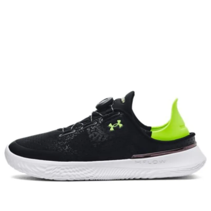 Under Armour UA Flow Slipspeed 'Black and Gray' 3027057-002 sold by KicksCrew