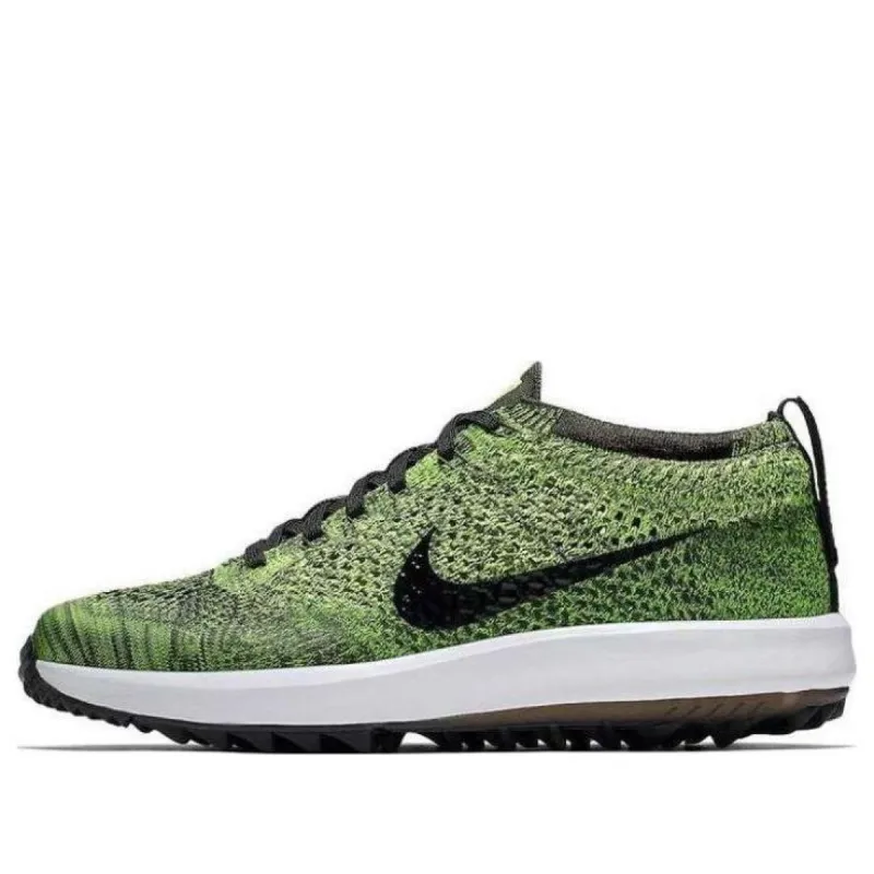(WMNS) Nike Flyknit Racer Golf 'Volt' 909769-700 sold by KicksCrew