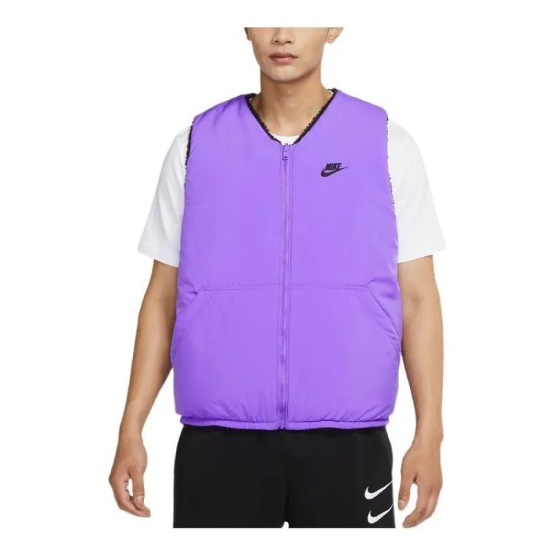 Nike Club+ Reversible Winterized Vest 'Purple Black' DQ4879-010 sold by KicksCrew