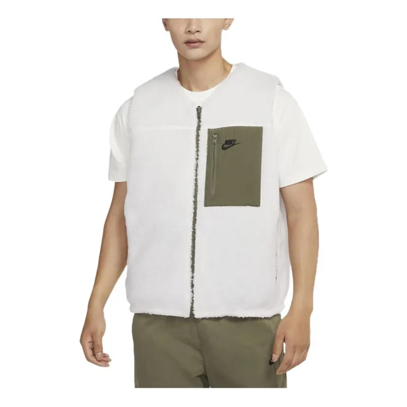 Nike Club+ Reversible Winterized Vest 'Green White' DQ4879-133 sold by KicksCrew