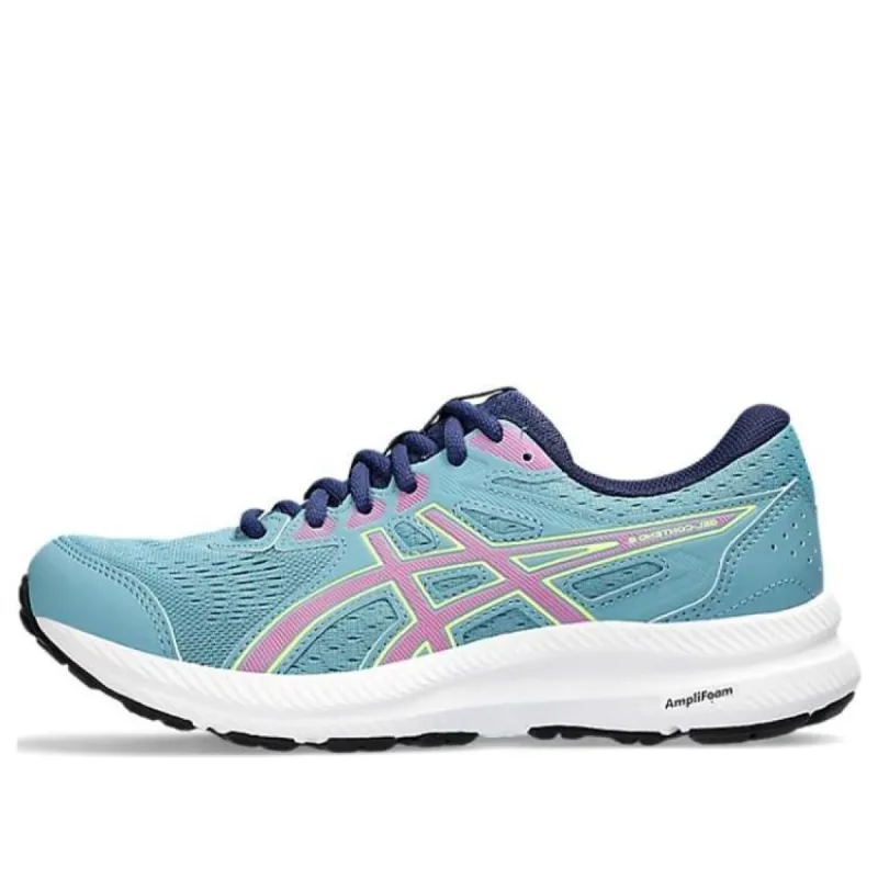 (WMNS) ASICS Gel Contend 8 'Gris Blue Hot Pink' 1012B320-409 sold by KicksCrew