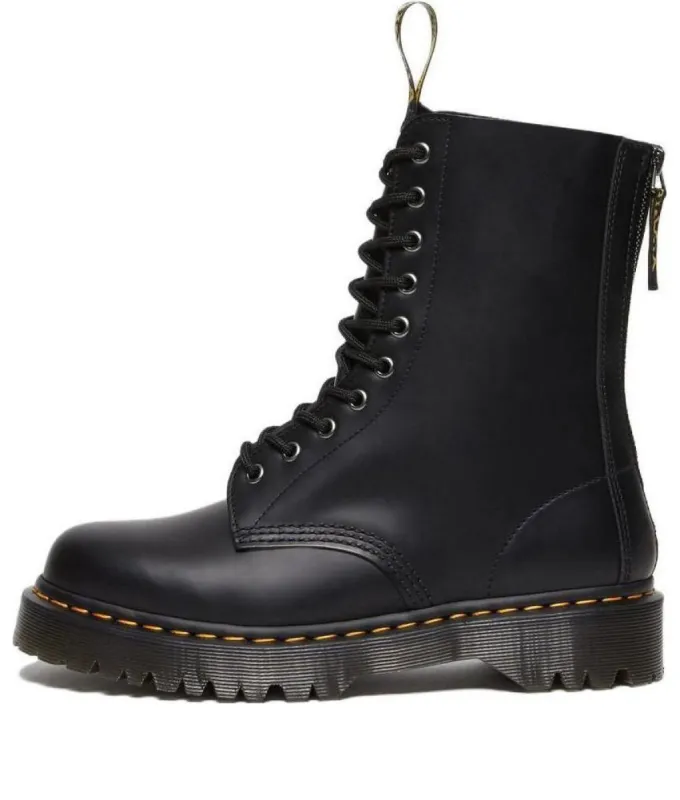 Dr. Martens 1490 Hi Bex Zip Leather Boots 'Black' 27841001 sold by KicksCrew