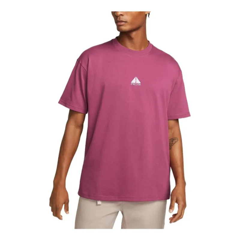 Nike ACG T-Shirt 'Rosewood' DQ1815-653 sold by KicksCrew