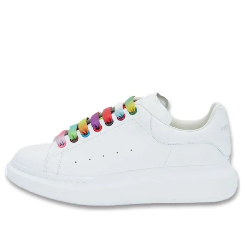 Alexander McQueen Oversized Sneaker 'White Multicolor' 553680WHX9P9035 sold by KicksCrew