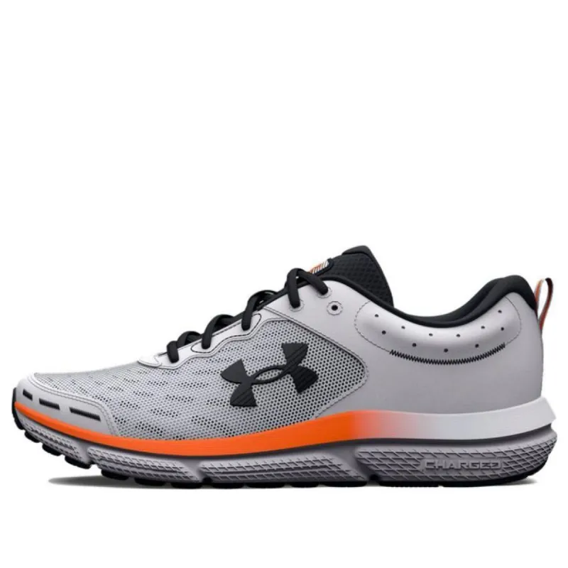 Under Armour Charged Assert 10 'White Black Orange' 3026175-101 sold by KicksCrew