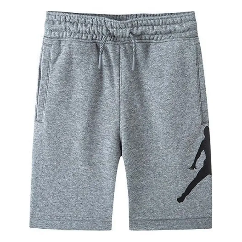 (PS) Air Jordan Jumpman Air Fleece Athletic Shorts 'Grey' JD2022196GS-002 sold by KicksCrew