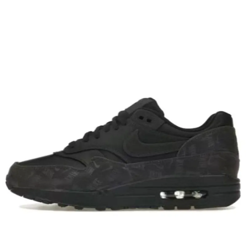 (WMNS) Nike Air Max 1 Lux 'Logo Prints' 917691-001 sold by KicksCrew