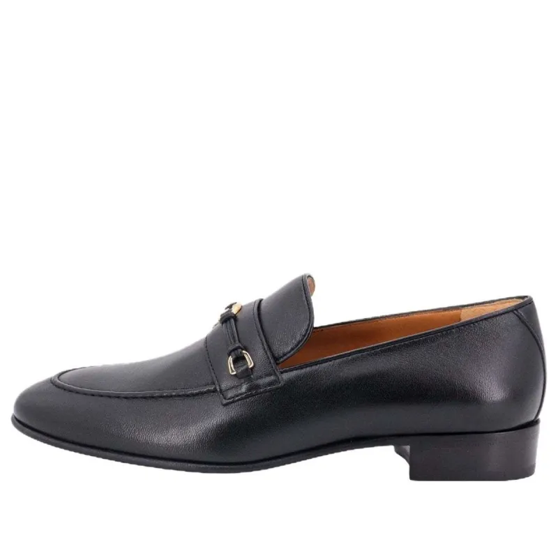(WMNS) GUCCI Horsebit Interlocking G loafer 'Black' 740434-AABUV-1000 sold by KicksCrew