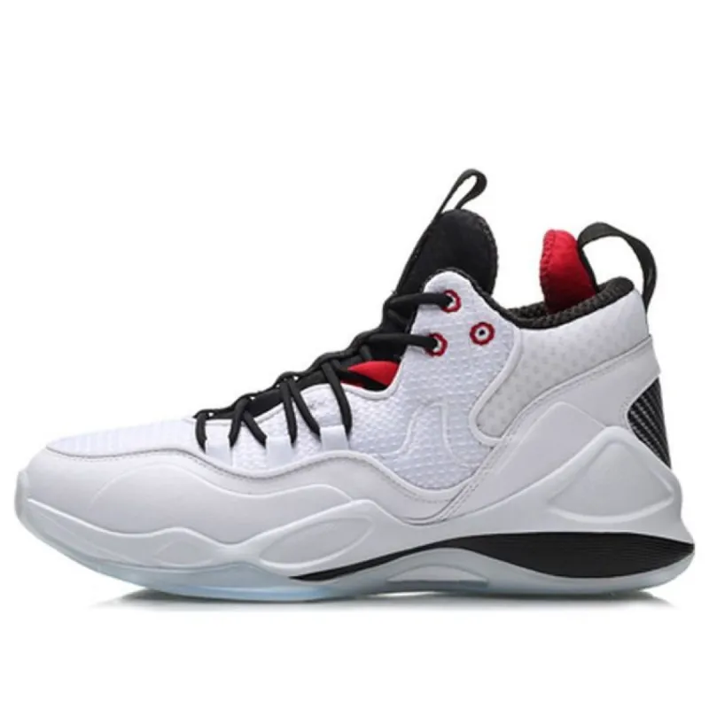 Li-Ning Basketball Culture Shoes 'White Black' ABAP093-3 sold by KicksCrew