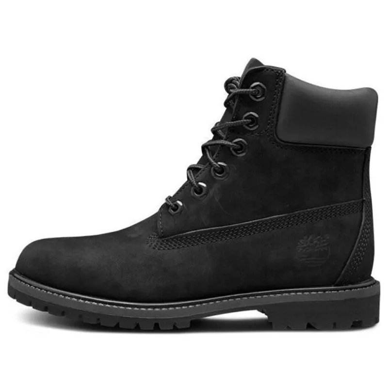(WMNS) Timberland 6-Inch Premium Waterproof Wide-Fit Boots 'Black' 8658AW sold by KicksCrew