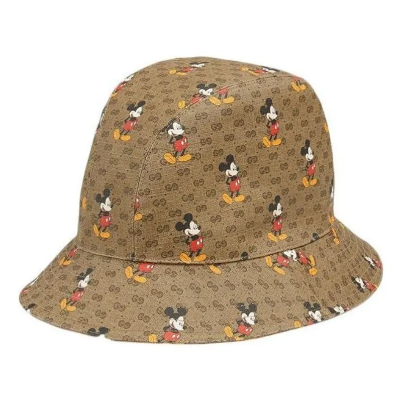Gucci x Disney Mickey Monogram Bucket Hat 'Brown' 602978-4HI86-8475 sold by KicksCrew