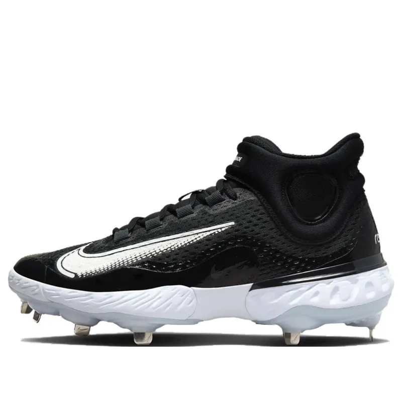 Nike Alpha Huarache Elite 4 Mid 'Black White' DJ6520-001 sold by KicksCrew