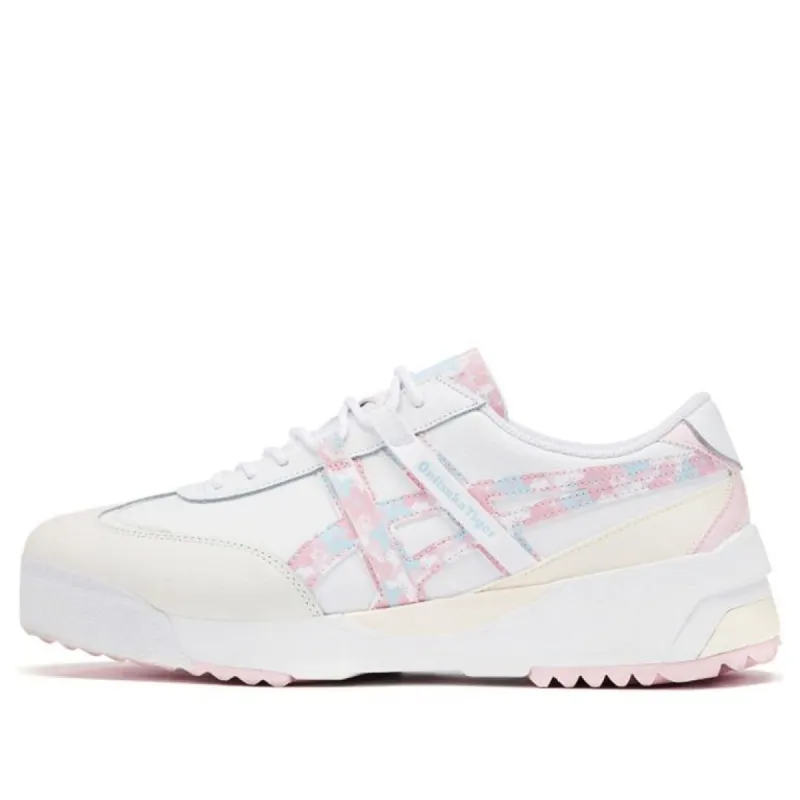 Onitsuka Tiger Delegation EX Shoes 'White Cream Pink Blue' 1183B953-100 sold by KicksCrew