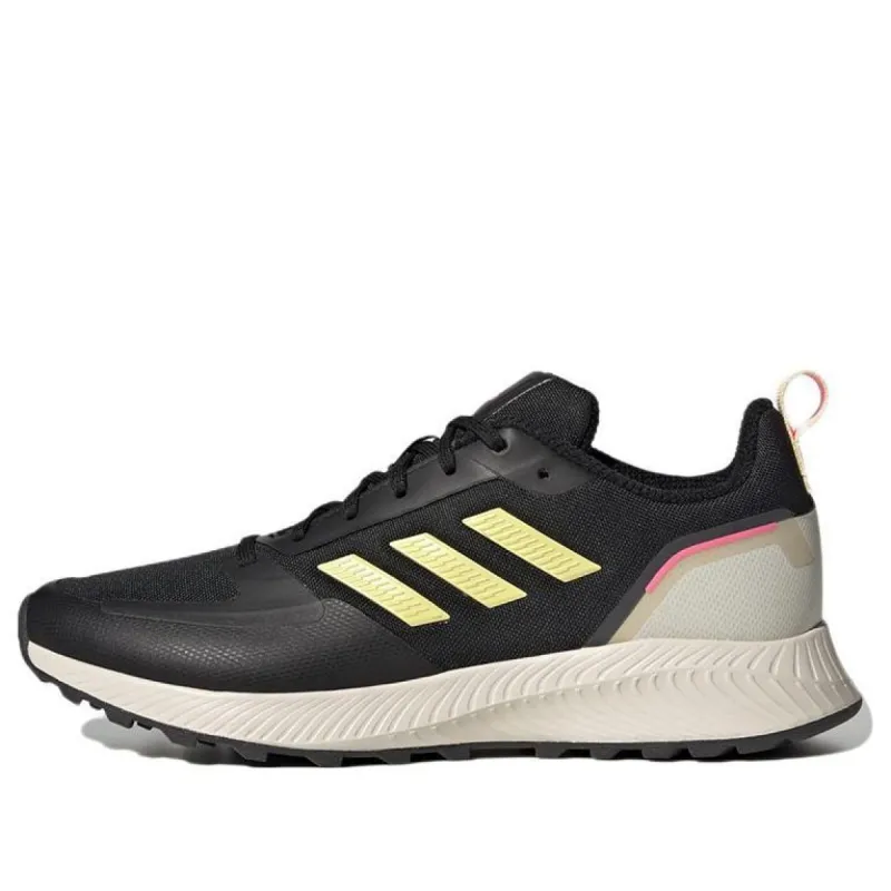 (WMNS) Adidas Runfalcon 2.0 TR 'Black Yellow Pink' GW4051 sold by KicksCrew