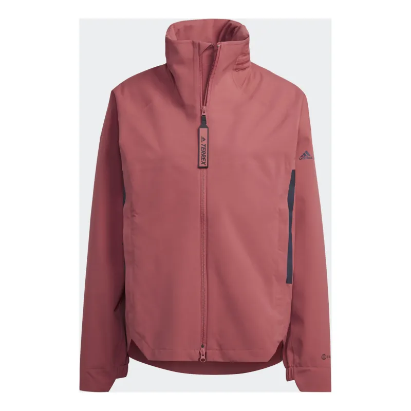 (WMNS) Adidas Terrex Jackets 'Burgundy' HG6025 sold by KicksCrew