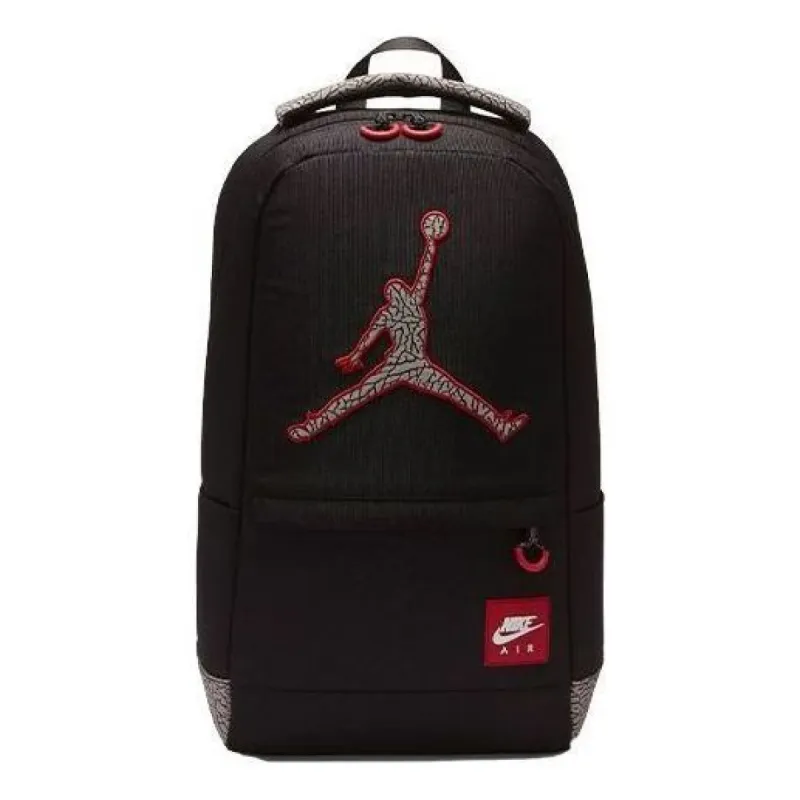 Air Jordan Big Logo Backpack 'Black Red' DB8217-010 sold by KicksCrew