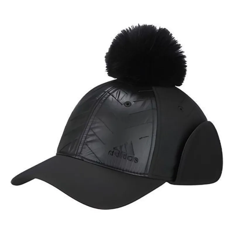 (WMNS) adidas Cold.RDY Warm Cap with Ear Flaps 'Black' HG5573 sold by KicksCrew