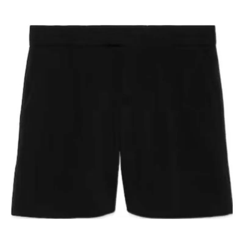 (WMNS) Gucci Wool Jersey Short 'Black' 770175-ZAONS-1000 sold by KicksCrew
