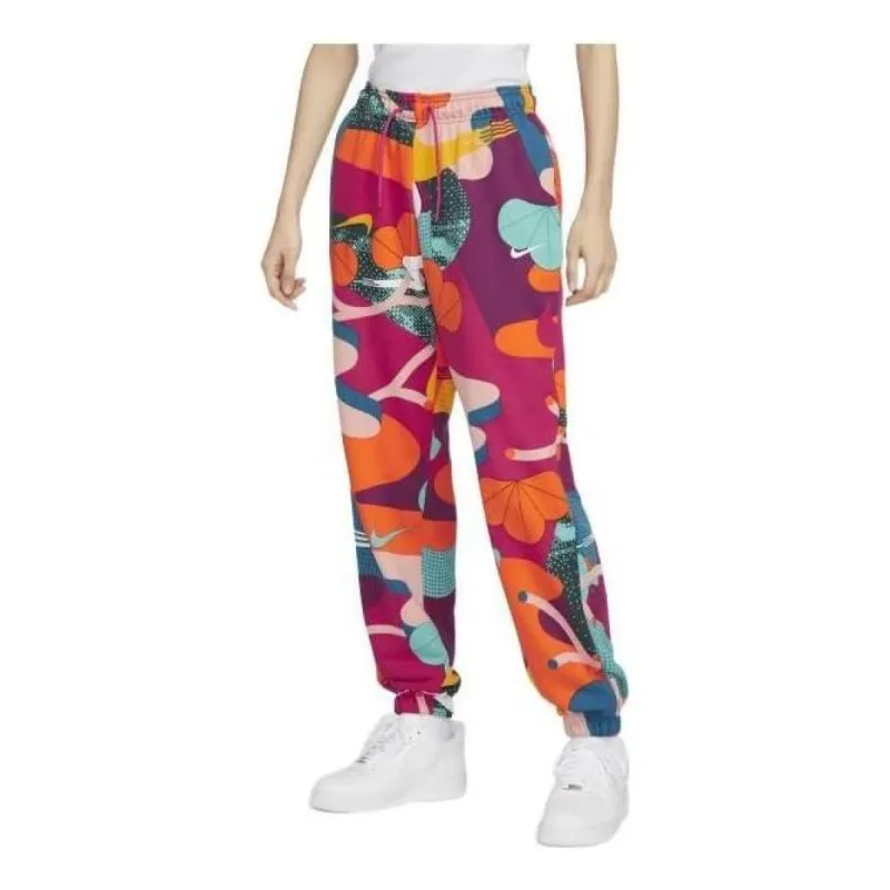 (WMNS) Nike High Sports Pants 'Multicolor' FD6686-681 sold by KicksCrew