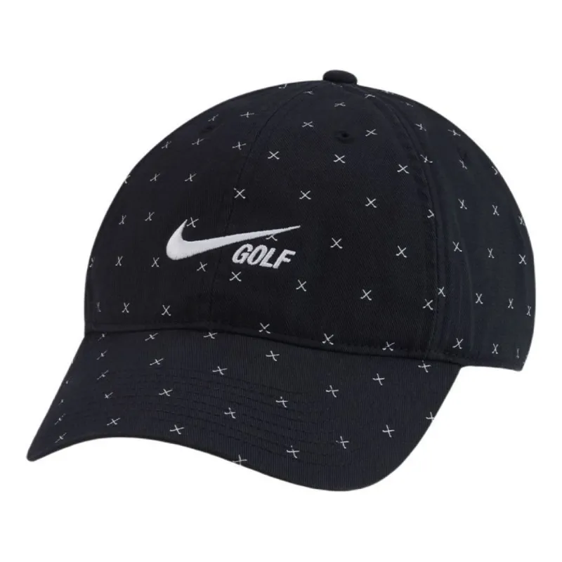 Nike Heritage 86 Washed Club Golf Cap 'Black' DA3388-010 sold by KicksCrew