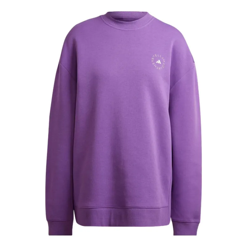 (WMNS) adidas By Stella McCartney Sportswear Sweatshirt 'Purple' HG2005 sold by KicksCrew