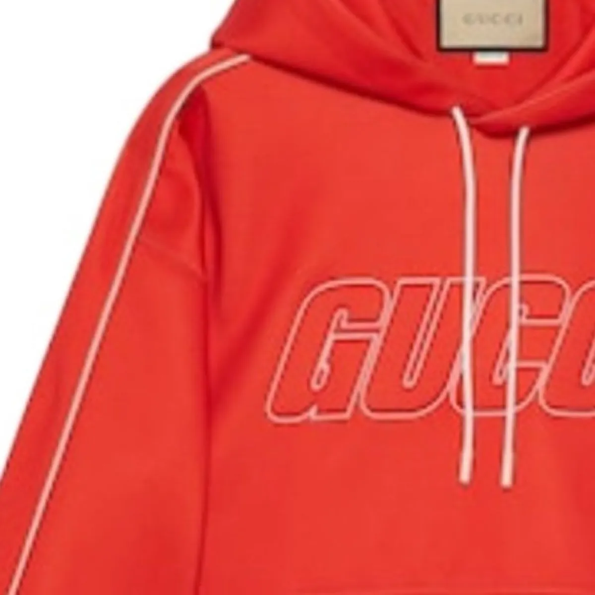 Gucci Neoprene Hooded Sweatshirt 'Red' 768498-XJF38-6284 | Parallel