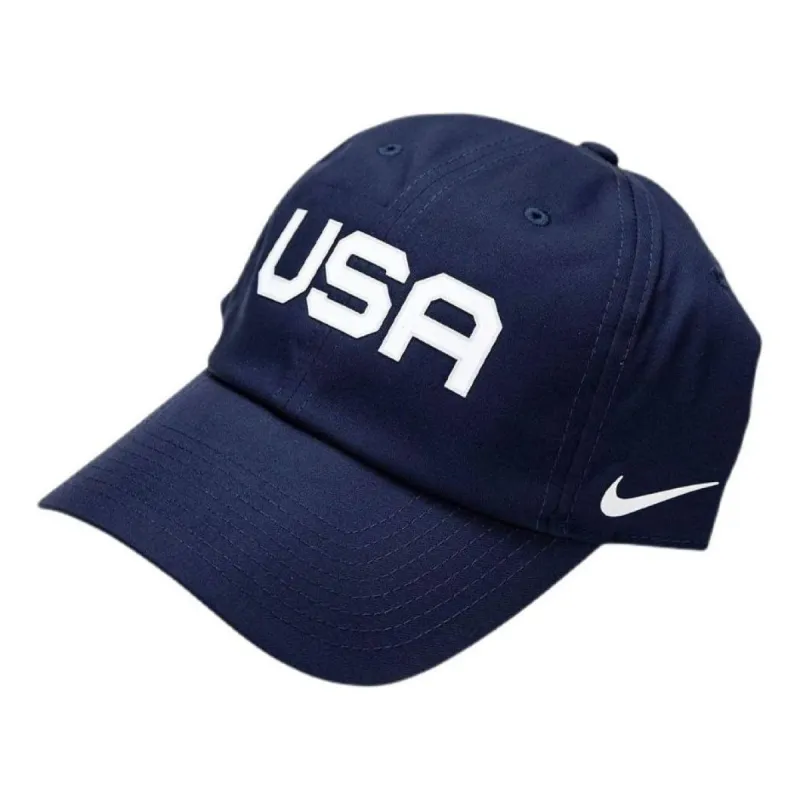 Nike Heritage86 Team USA Cap 'Navy' CW6006-451 sold by KicksCrew