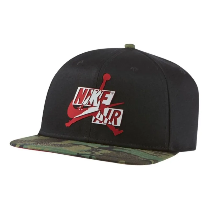 Air Jordan Classic Jumpman Logo Snapback Cap 'Black Camo' CW6396-222 sold by KicksCrew