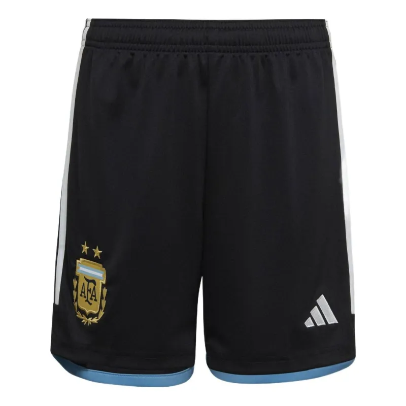 (GS) adidas Argentina 22 Home Uniform Shorts 'Black' HF1494 sold by KicksCrew