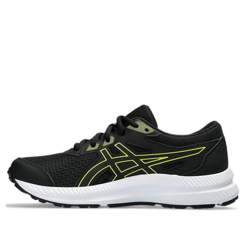 (GS) Asics Contend 8 'Black Bright Yellow' 1014A259-009 sold by KicksCrew