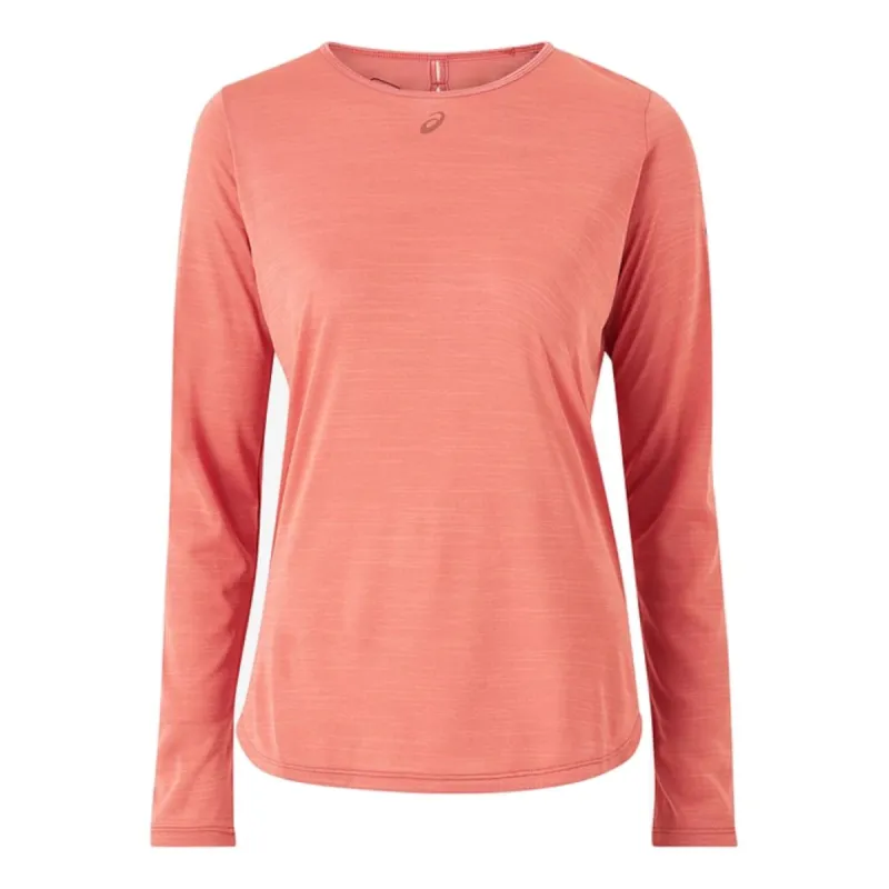 (WMNS) Asics Nagino Run Long Sleeve Top 'Light Garnet' 2012C850-600 sold by KicksCrew