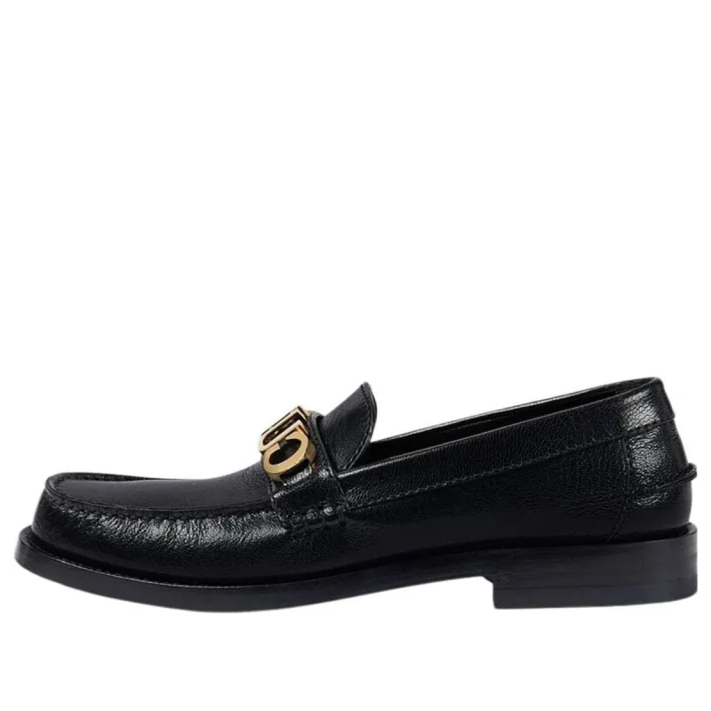 (WMNS) Gucci Leather Loafer 'Black' 700036-D3V00-1000 sold by KicksCrew