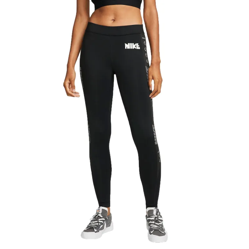 (WMNS) Nike x sacai Mid-Rise Leggings 'Black' CZ4680-010 sold by KicksCrew