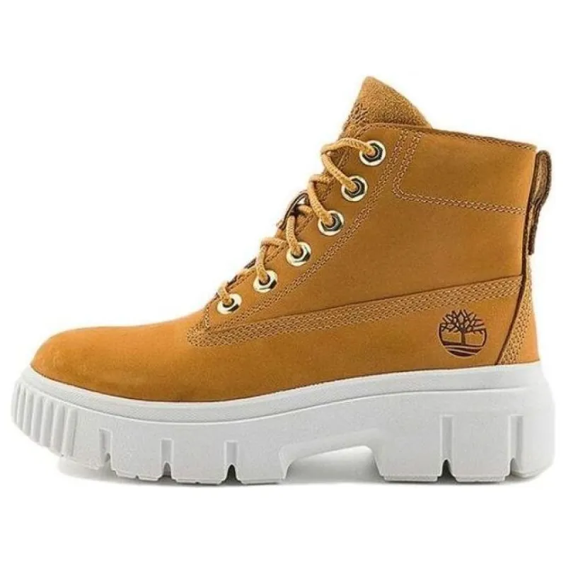 (WMNS) Timberland Greyfield Boots 'Wheat' A5P2D sold by KicksCrew