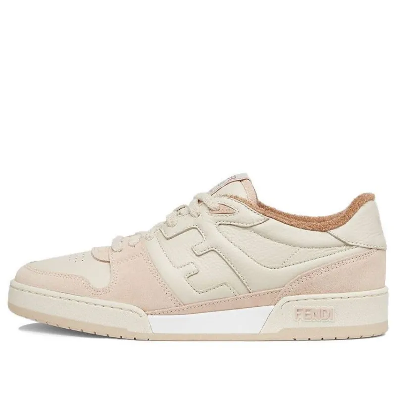 FENDI Match Low Top Suede 'Pink Beige' 7E1493AHH2F1FHT sold by KicksCrew