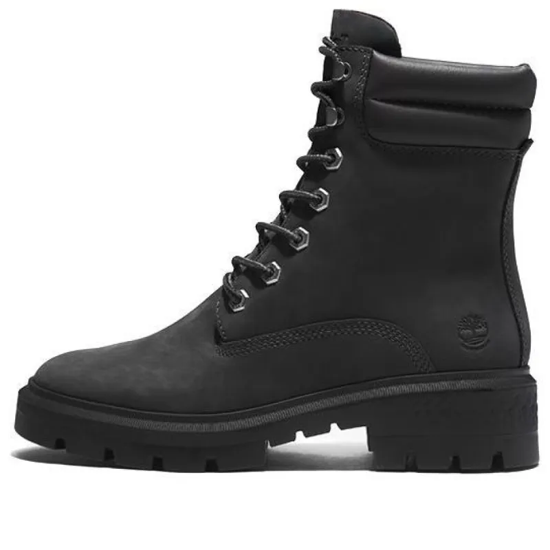 (WMNS) Timberland Cortina Valley 6 Inch Waterproof Boots 'Black Nubuck' A5NBY015 sold by KicksCrew