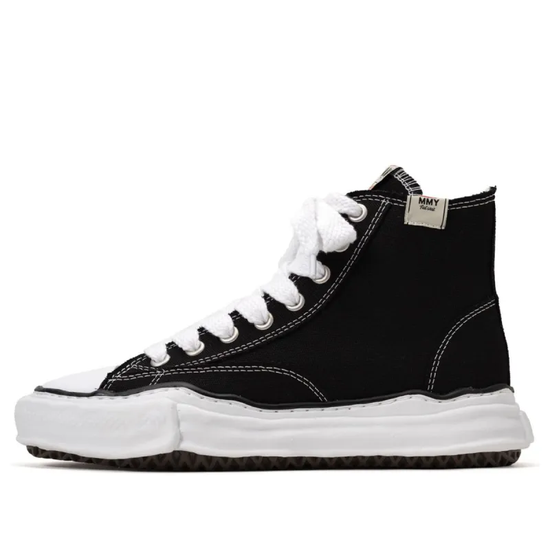 Maison MIHARA YASUHIRO PETERSON OG Sole Canvas High-top Sneaker 'Black'  A01FW701-BLK sold by KicksCrew